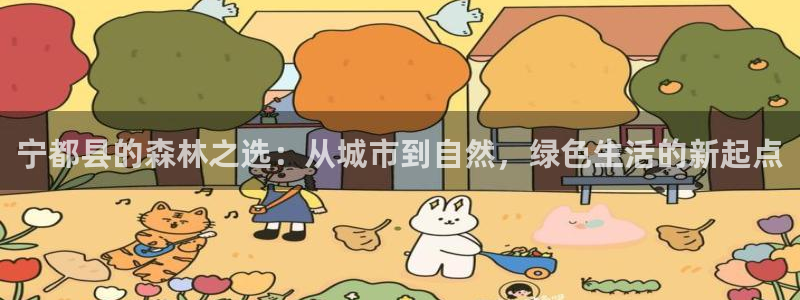 新宝gg金砖彩票：宁都县的森林之选：从城市到自然，绿色生活的新起点